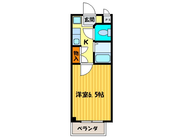 ドミノ建仁寺の物件間取画像